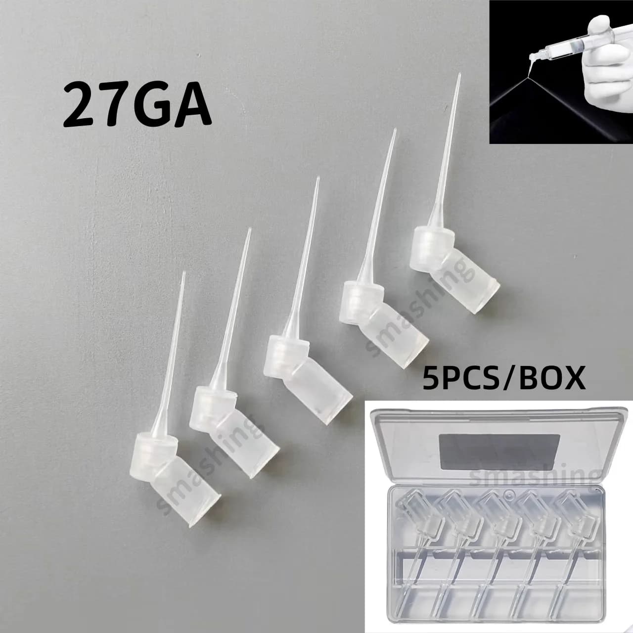 5~200Pcs Dental PD IrriFlex Style Root Canal Irrigation Flexible Tips 27GA Double Side Hole Flushing Irrigation - image 3