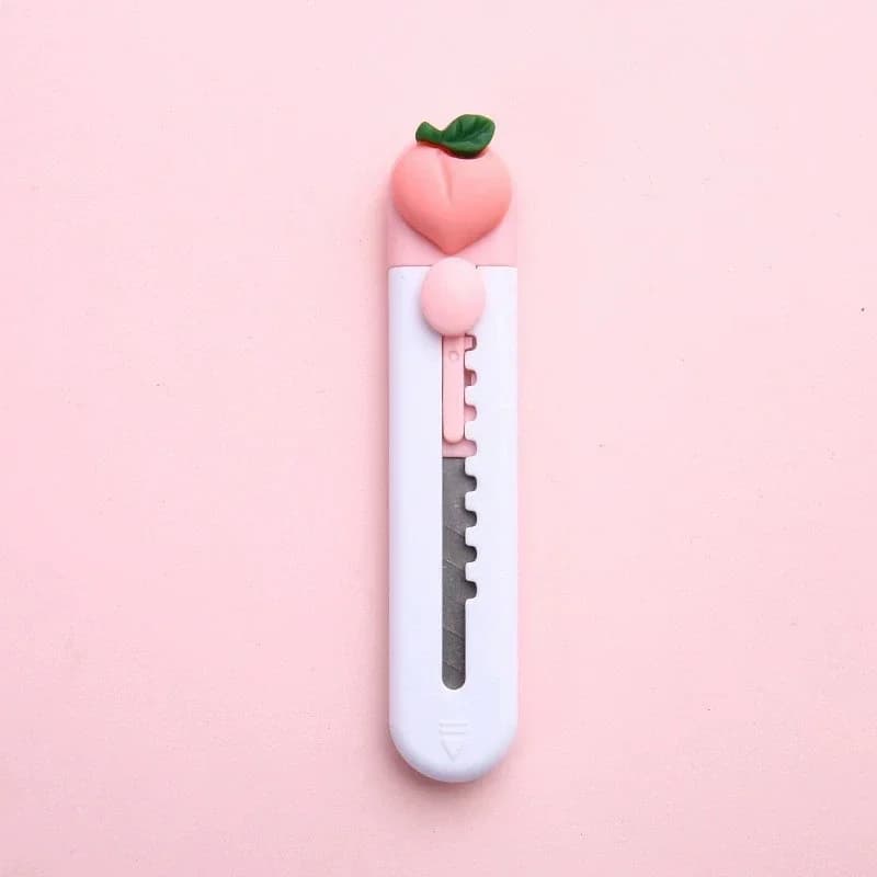 2 pieces, multi-function knife, mini cute knife, portable express, bag removal knife, Paper Cuttings knife, random delivery of m - image 4