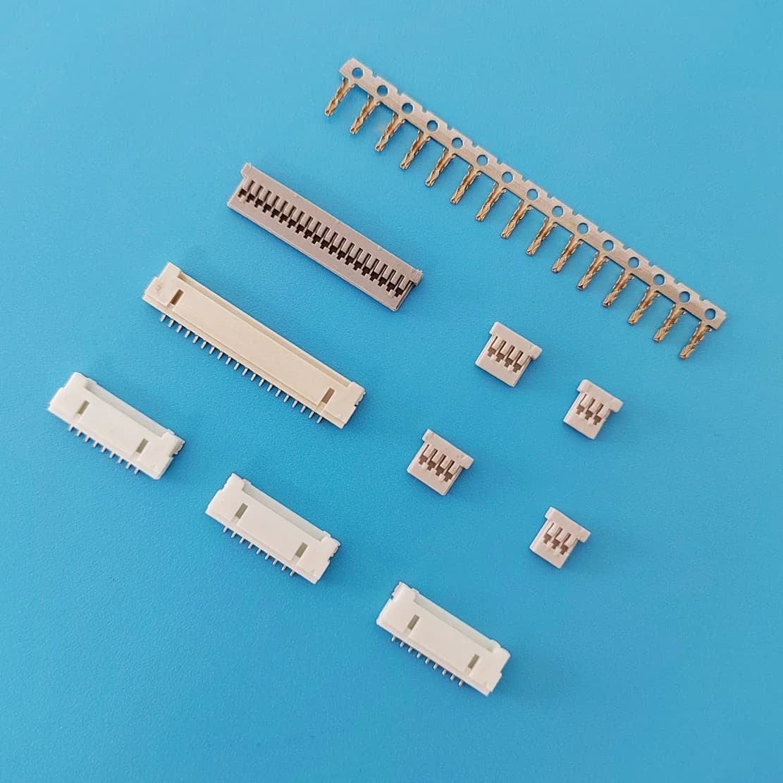 A1253 (DF14) replaces DF13 1.25mm rubber shell terminal pin socket, China connector harness factory