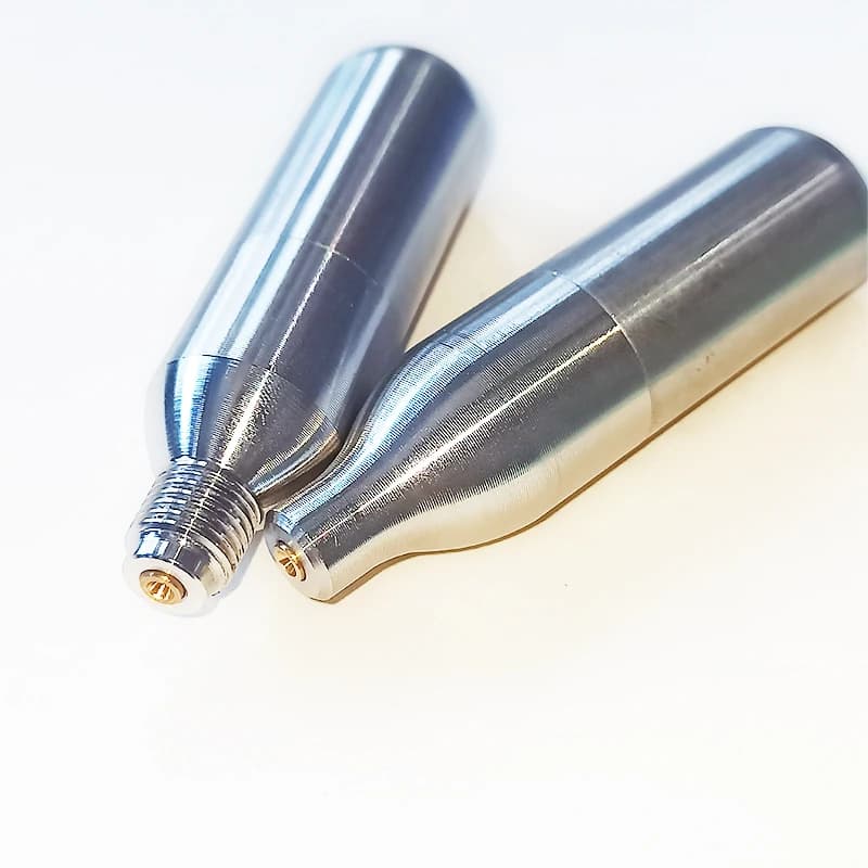 Stainless Steel 8g Capsula Refillable CO2 Cartridge for Beer Brewing Bubble Water Sodas Machine Carbonated Soft Drink Travel - image 3