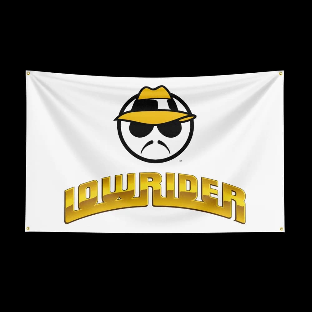90*150CM Lowriders Racing Flag Polyester Digital Printing Banner for Garage Wall Art Indoor Decoration With Brass Grommets - image 6