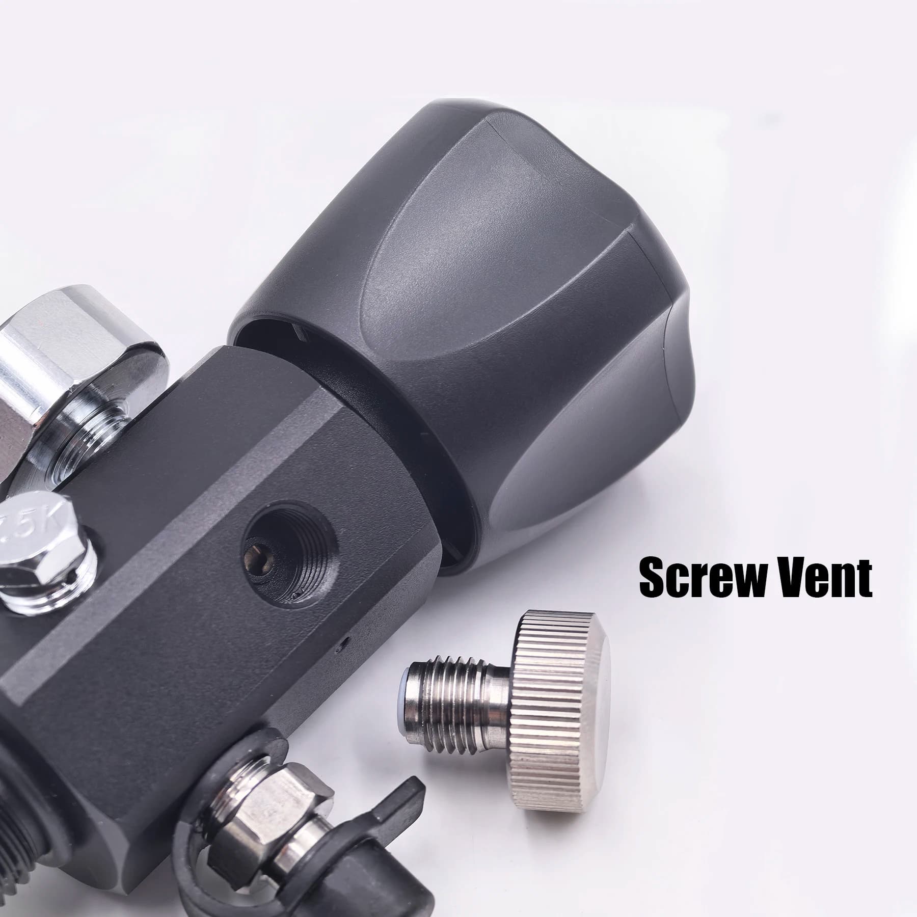 Air Tank Charging Valve DIN Valve Refill Adapter Filling Station Cylinder Dual Gauges 4500psi/300bar Thread M18*1.5 or 5/8-18UNF - image 5