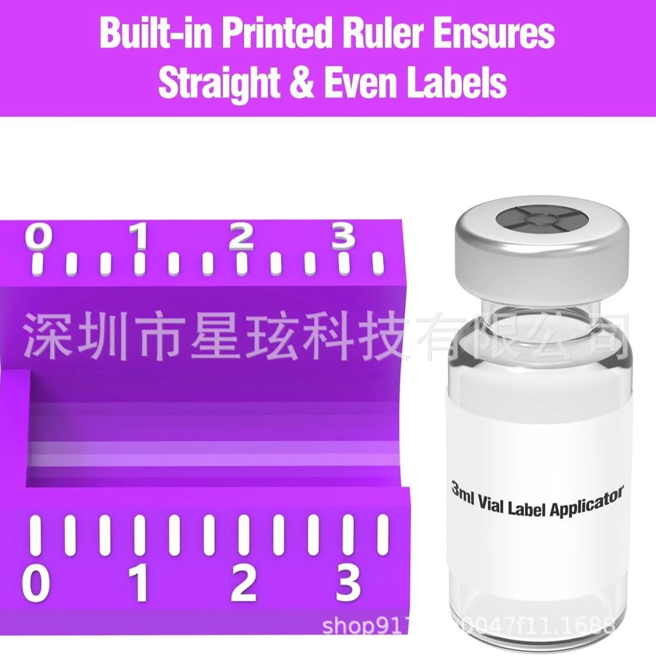 Cross-border Vial Label Applicator for laboratories and home organization2packed in pieces - image 5