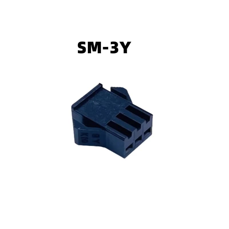 2.54mm SMA-T/SMY-T SM Wiring Spring Coupling Terminal  SM-2A/2Y/3A/3Y Rubber Shell  Male/Female Connectors - image 3