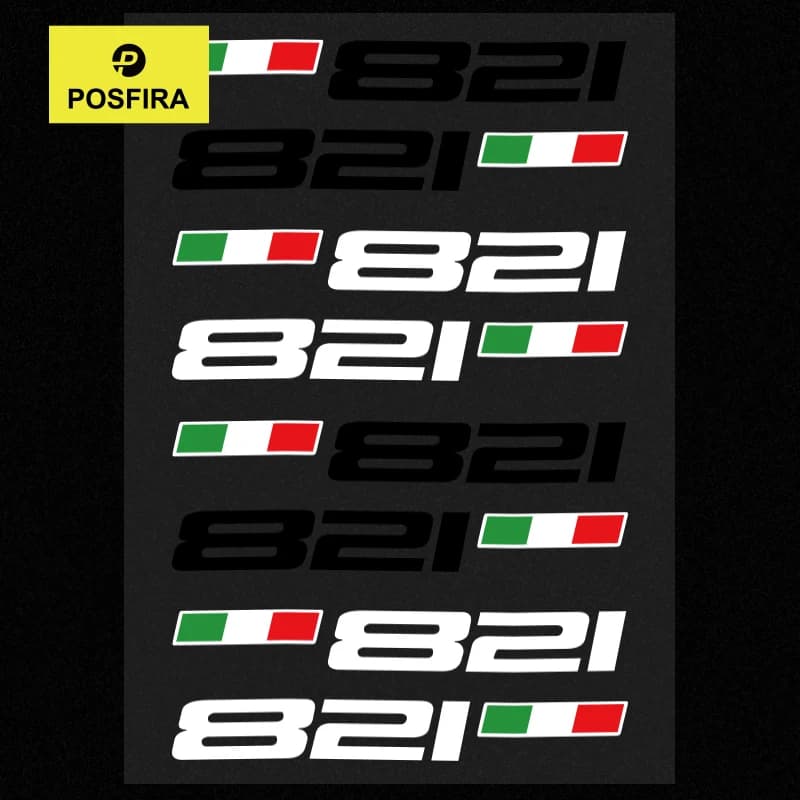 POSFIRA Motorcycle Stickers Vinyl Decals for Ducati Monster 821 Monster821 2014-2020 2015 2016 2017 2018 Motorbike Accessories