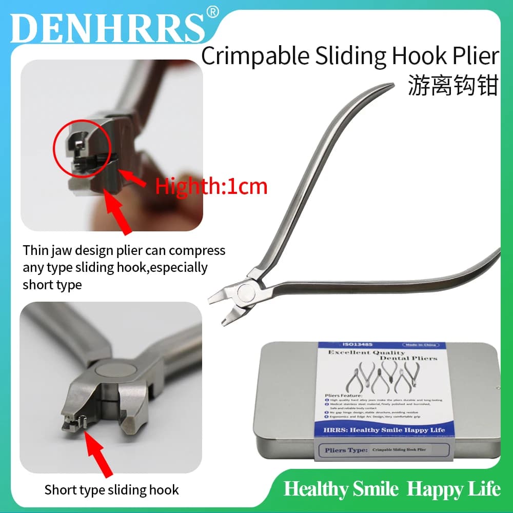 Dental Plier  Crimpable Sliding Hook Plier High Quality Made in China 1pc/box - image 3