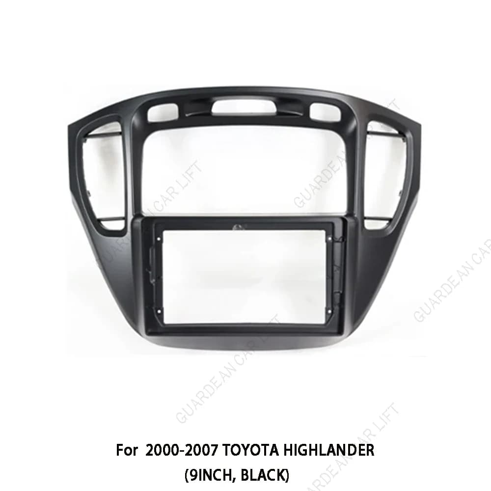 For 2000-2007 TOYOTA HIGHLANDER 9Inch Car Radio Fascias Android GPS MP5 Stereo Player 2 Din Head Unit Panel Dash Frame Installat - image 3