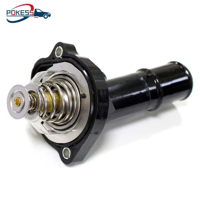 POKESS Motorad 514-195 Engine Coolant Thermostat For Ford Focus12-17 Mondeo Edge Mustang 2014-2018 2.0 2.3T Explorer  2.0T