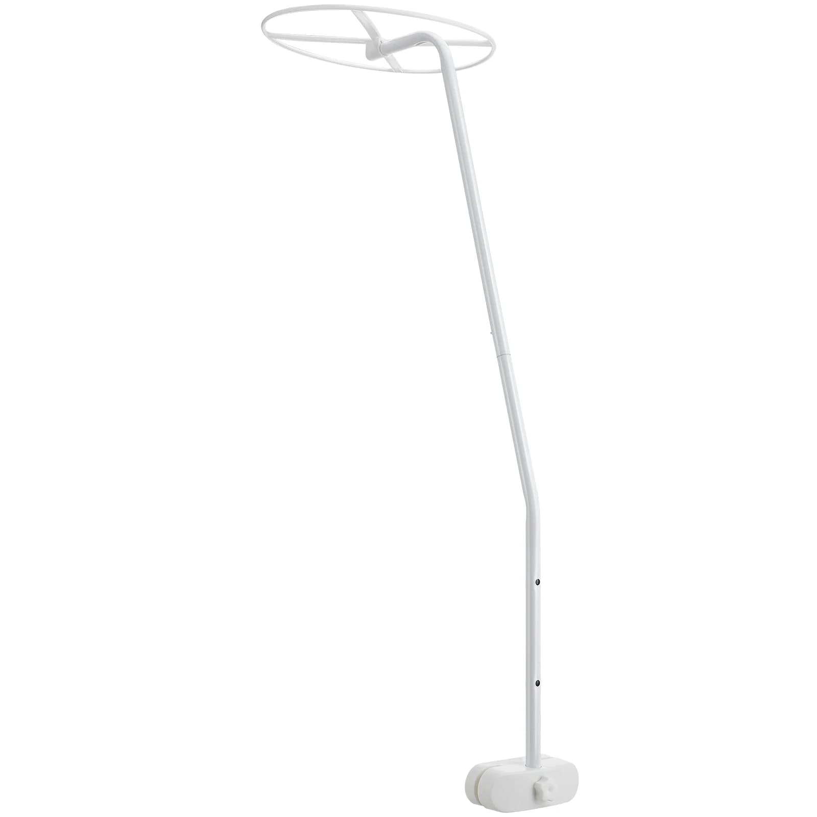 1 Set Crib Canopy Holder Mosquito Net Bracket Metal Stand Crib Mosquito Net Support Strong Steel Frame Durable Easy Install - image 4