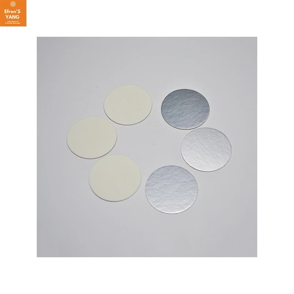 500PCS Aluminum Foil Seal Liners Insert PET Glass Bottle 35mm Use Induction Sealer By Heat Gasket Cosmetic Accessories container - image 6