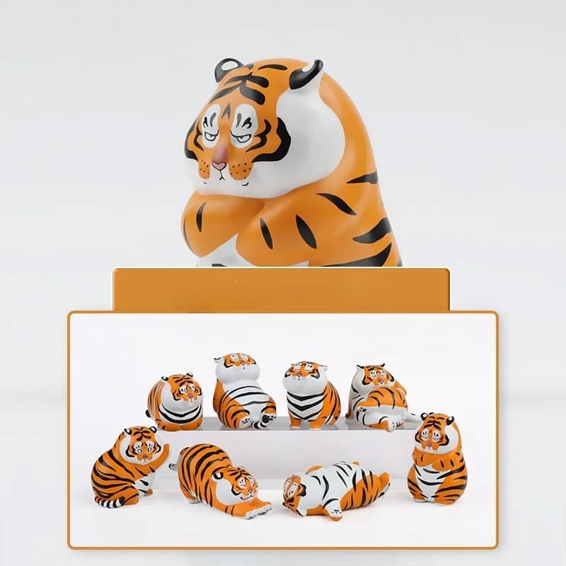 Tiger Miniature Garden Ornament, DIY Tiger Statues, Micro Landscaping Cake Decoration, Car and Home Decor, Groomsmen Gifts - image 3
