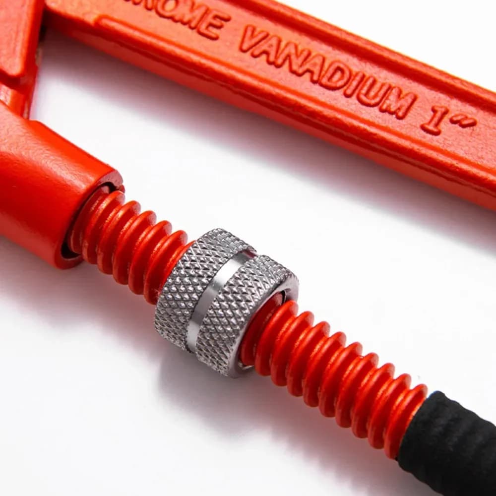 Eagle Point Pliers 1 1.5Inch Quick Pipe Wrench 45° Large Opening Throat Heavy Duty Plumbing Tools - image 6