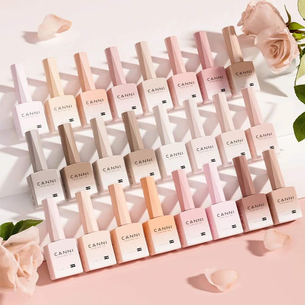 CANNI HEMA FREE Nail Gel Polish VIP Kit Color Chart Diamond Top Coat 30pcs/set 9ml Soak Off UV LED Nail Manicure CC1 to CC7 Kit - image 3