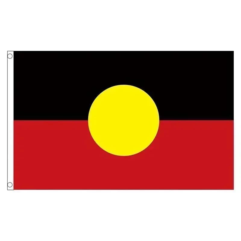 Large 90x150cm Australian Aboriginal Flag - Ideal for Home Decoration & Outdoor Display Exquisite Design Perfect Hanging Decor - image 3