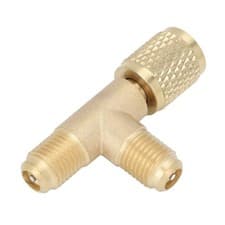 1/4in Valve Quick Coupler Tee Adapter, Access normal, Popular