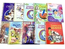 Little golden books 5 lot vintage collectable Disney Random Christmas kids - image 3