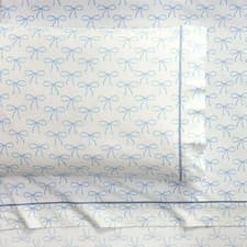 Pottery Barn Teen - Bows Organic Sheet Set - Popular