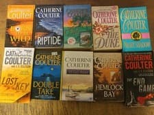 Lot of 10 Catherine Coulter FBI Mystery Thriller MIX Popular Paperback Books MIX - image 4