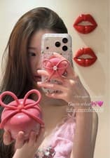 medicube x FOREVER:CHERRY Hair Brush Ribbon Cherry Pink Detangling NEW Popular - image 2