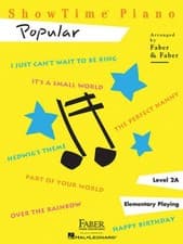ShowTime  Popular: Level 2A (Showtime Piano) - Paperback By Faber, Nancy - GOOD