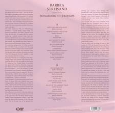 Streisand Barbra - Songbook With Friends LP 12" Rose Colored Vinyl Record - image 2