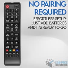 Replacement Remote for Samsung 4K Smart TV | Works with UHD MU NU RU Series New - image 4