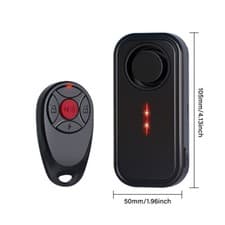 Bike Alarm with Remote Rechargeable Vehicle Anti Theft Vibration Security System - image 5