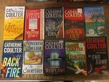 Lot of 10 Catherine Coulter FBI Mystery Thriller MIX Popular Paperback Books MIX - image 3