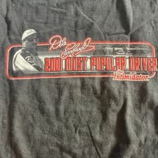 Vintage 2001 NASCAR Dale Earnhardt "most popular driver", size 2XL - image 2