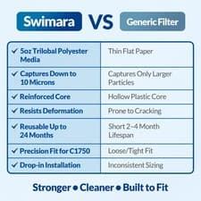 PA175 Pool Filter Cartridge for Hayward C1750 CX1750RE C-8417 Filbur FC-1294 - image 6