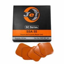 80 Pcs JET SSA 55 All Purpose Repair Square Tire Patch Medium 2.1/8"-54 MM