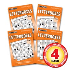 Penny Press Letterboxes 4-issue Puzzle Fun Pack