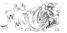 Pop Manga Cute and Creepy Coloring Book, d'Errico, Camilla, New Book - image 6