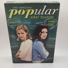 Popular - Complete First Season 1 (DVD, 2004, 6-Disc Set) PRE-OWNED
