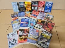 Lot of 20 Mystery Thriller Fiction Paperbacks Popular Author Books MIX UNSORTED - image 6