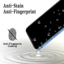For iPhone 17 16 15 14 13 12 11 360° Privacy Screen Protector Tempered Glass Lot - image 2