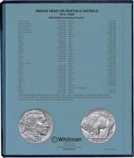 Buffalo Nickels (Indian Head): 1913-1938 - Whitman Classic Coin Album - Popular - image 6