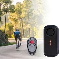 Bike Alarm with Remote Rechargeable Vehicle Anti Theft Vibration Security System - image 2