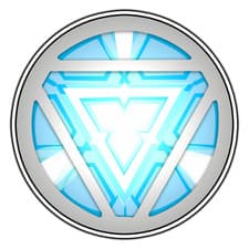 Iron Man Arc Reactor #2 Comic Sticker Waterproof Vinyl Decal Die-Cut Car Laptop