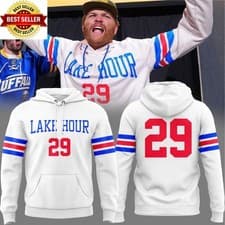 HOT! Buffalo Sabres Wyatt Russell 2026 Lake Hour 29 White Hoodie All Size