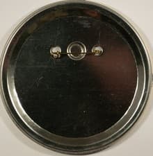 POPULAR  & STRIKING 1960 "YOUTH FOR KENNEDY" 4" JFK CAMPAIGN BUTTON-NEAR MINT! - image 2