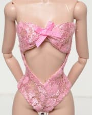 POPULAR FR MONOGRAM LOOK #1 LACE TEDDY ONLY fits 12" POPPY PARKER BODY NEW