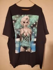 vintage marilyn monroe t-shirt popular poison T-Shirt 2014 Sz XXL MINT PERFECT