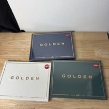 Set BTS Jungkook GOLDEN Album - 3 Versions Substance - Solid & Shine NEW SEALED