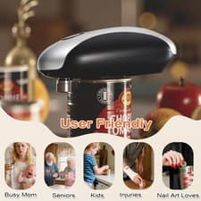 One-Touch Can Opener Electric with Rechargeable USB-C Fast Charge, The Popular E - image 4