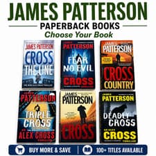James Patterson Paperback Books – Choose Your Book - Flat Shipping