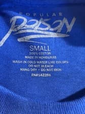 Popular Poison Tokyo T Shirt Mens Size Small Royal Blue Short Sleeve Legendary - image 3