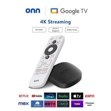 Onn 4K Streaming Device - Google TV - Ultra Fast - 4K 8GB Storage 2GB Ram - NEW! - image 2
