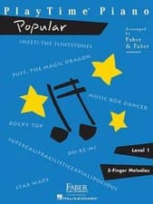 PlayTime  Popular: Level 1 (Playtime Piano) - Paperback By Faber, Nancy - GOOD