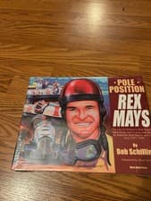 Pole Position Rex Mays Life of  America’s Most Popular Race Driver Hardcover NEW - image 4